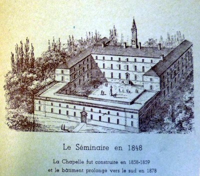 Vue du Séminaire en 1848 - Journées du patrimoine